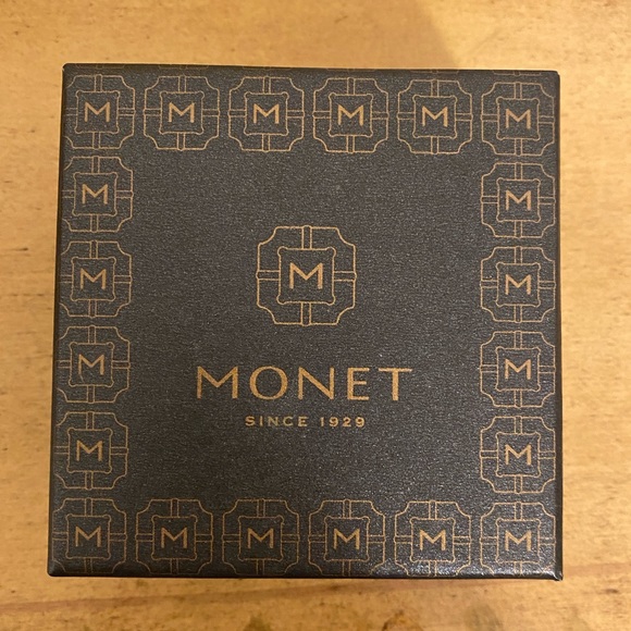 Monet Christmas Tree Pin Brooch - Picture 2 of 3